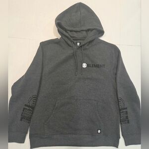 Element Charcoal Gray Hoodie for Men